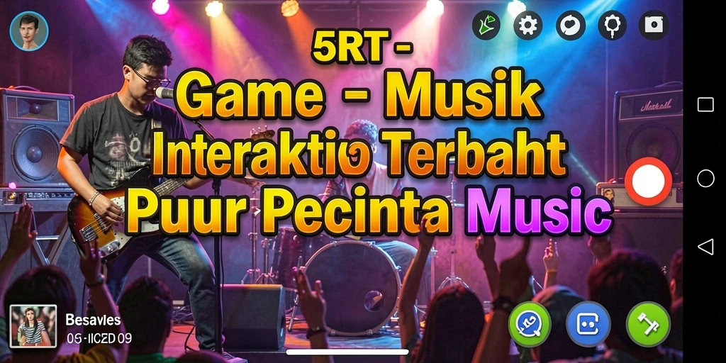 Tampilan gameplay 5RT yang interaktif dan menyenangkan.