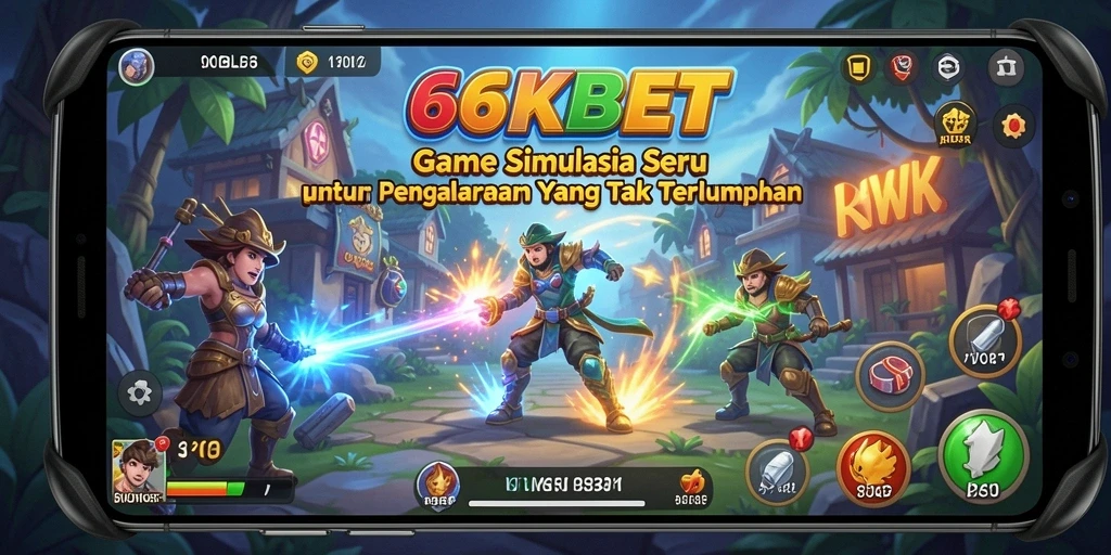 Tampilan gameplay menakjubkan dalam game Simulation 66KBET.