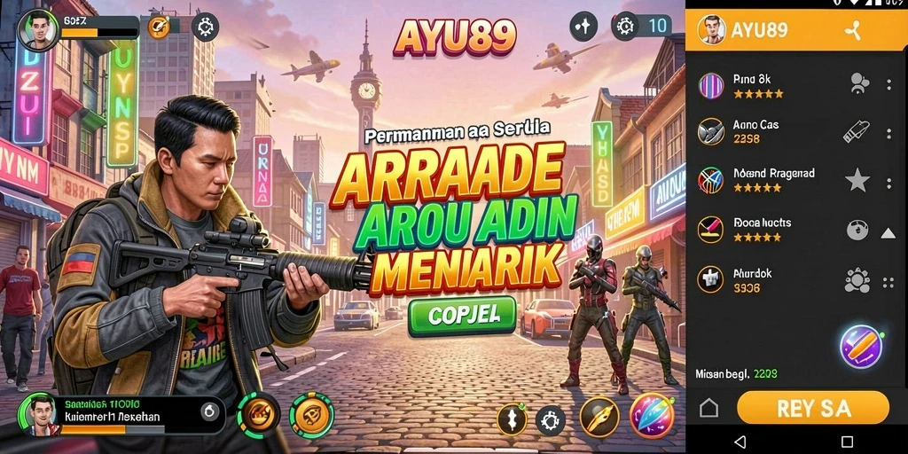Tampilan gameplay AYU89 yang seru dan menantang.