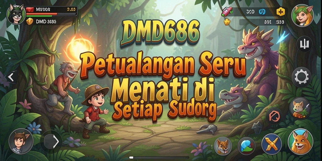 Gameplay DMD686 yang penuh petualangan dan eksplorasi mendebarkan.