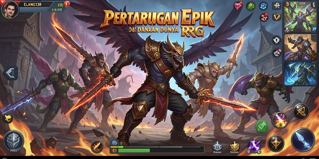 Gambaran mendalam dari gameplay RPG yang seru di ELANG138.