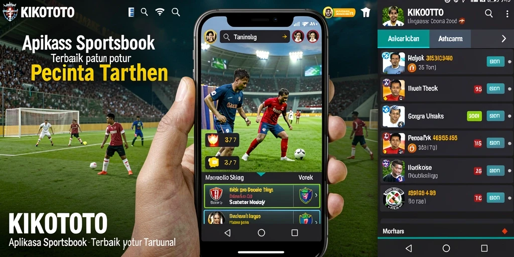 Tampilan gameplay menarik dari aplikasi Sportsbook KIKOTOTO.