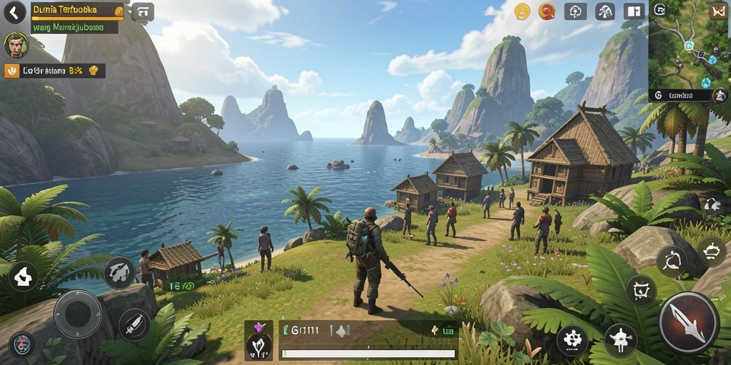 Tampilan memukau dari gameplay Open World LG111.