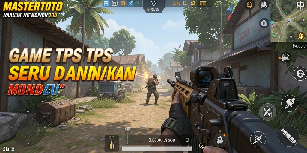 Tampilan seru dari gameplay TPS MASTERTOTO.