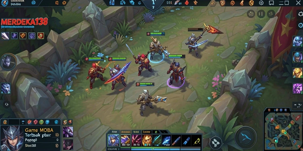 Tampilan gameplay seru dalam MERDEKA138 yang penuh aksi.