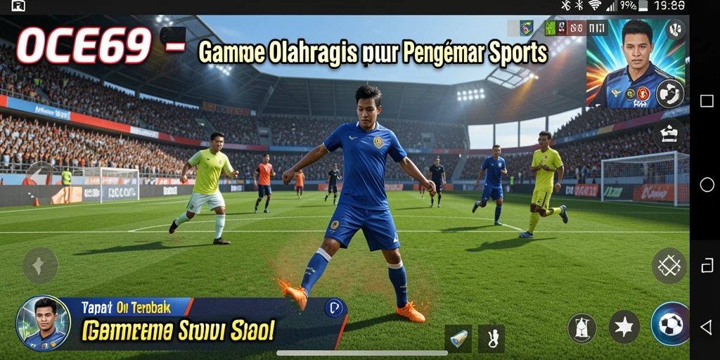 Tampilan gameplay OCE69 yang dinamis dan menarik.
