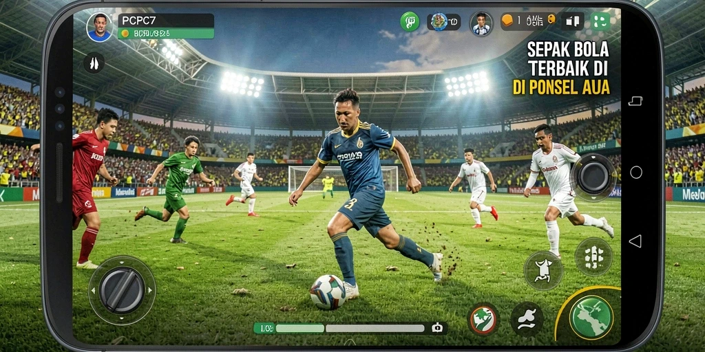 Gameplay PCPC7 dengan grafis mengesankan dan aksi seru di lapangan