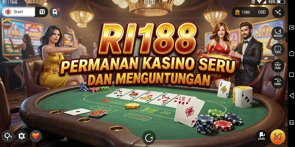 Screenshot gameplay Kasino RI188 yang mengasyikkan.