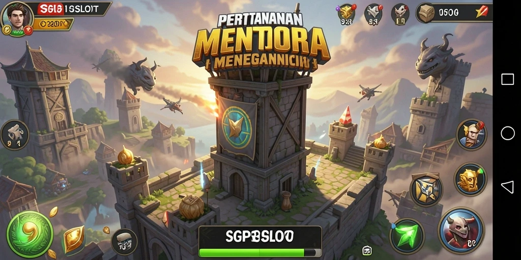 Gameplay menegangkan dengan strategi Tower Defense yang menarik.