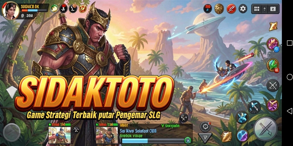 Screenshot gameplay menampilkan aksi seru dalam SIDAKTOTO.