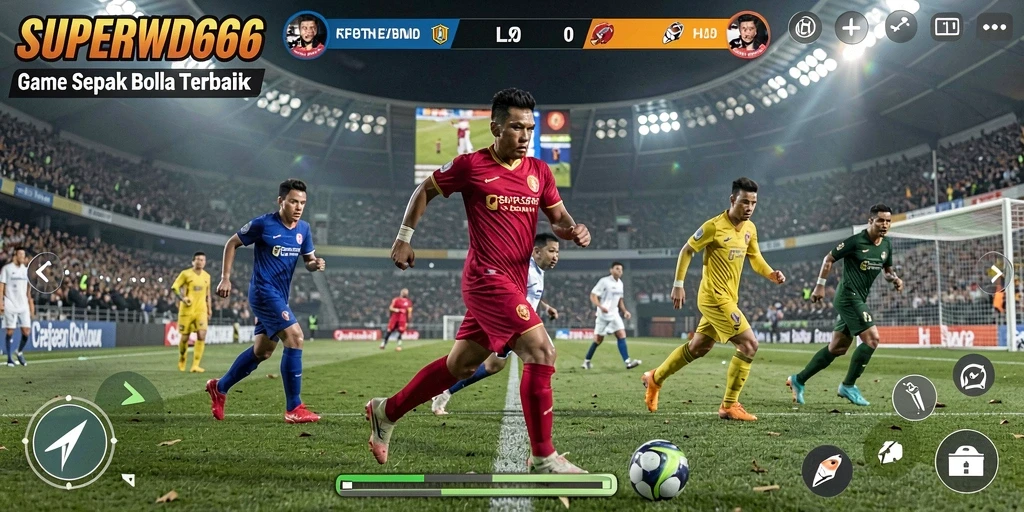 Tampilan gameplay penuh aksi dalam SUPERWD666 yang menegangkan.