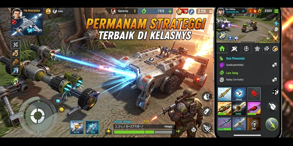 Tampilan gameplay menarik dalam permainan strategi SLG T6.