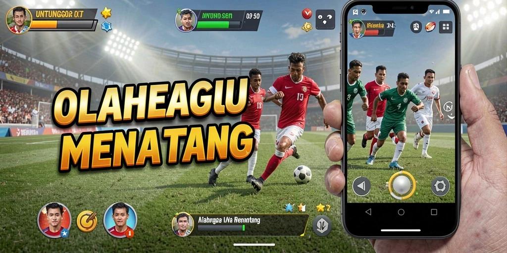 Tampilan gameplay menarik di UNTUNGGO dengan aksi olahraga seru.