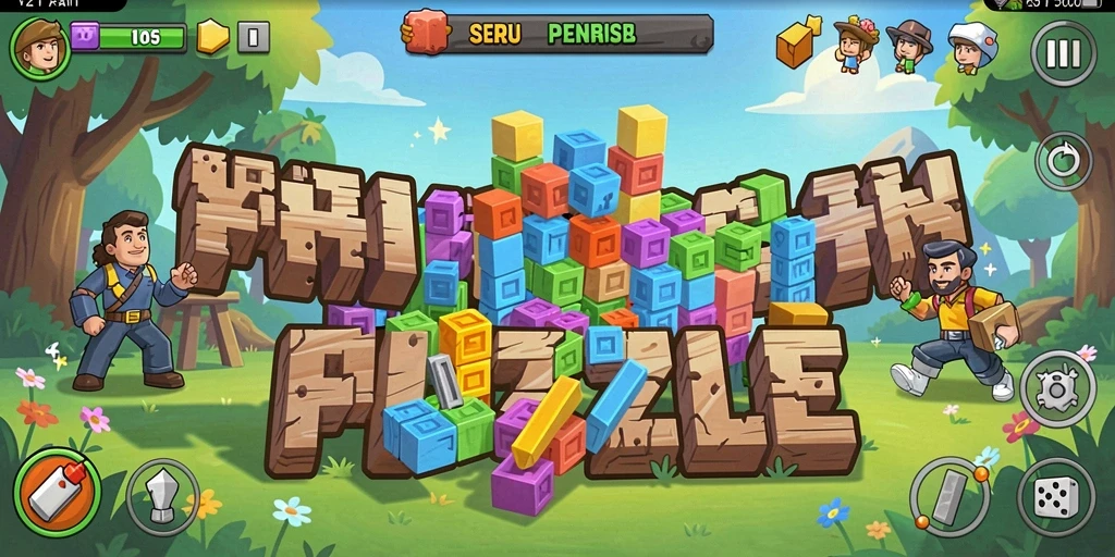 Tampilan gameplay V21 yang menantang dan menarik.