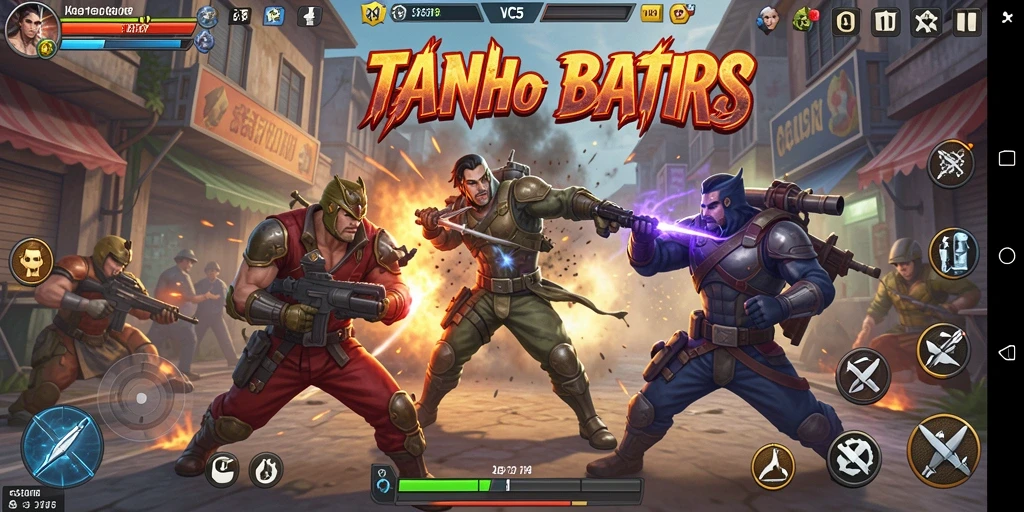 Tangkapan layar VC5 dengan aksi pertempuran yang mendebarkan.