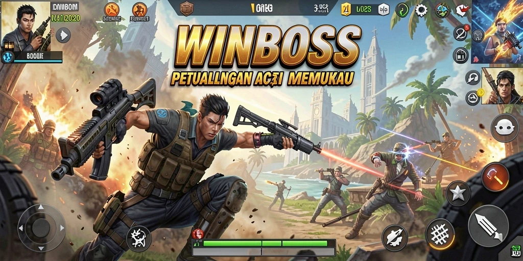 Screenshot gameplay WINBOSS menampilkan aksi seru dan grafis yang memukau.