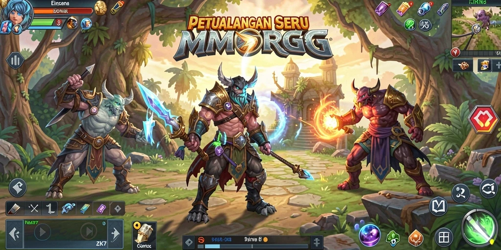 Screenshot dari gameplay menakjubkan dalam ZK7.